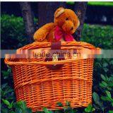 High Quality Cheap Wicker Bike Basket &purple Girl Bike Basket thumbnail-4