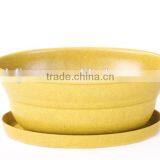 Long-lasting Traditionary OEM available bamboo degradable flower pot