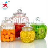 High Quality Glass Candy Jar with Lid for Dry Food