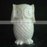 New Design Ceramic Figurine With Owl Design for Home Decoration thumbnail-1