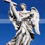 Decorative Stone Carving Large Outdoor Angel Sculptures thumbnail-1