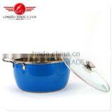 Good Quality Double Bottom Stainless Steel American Cooking Pot/ Kitchen Cookware Set thumbnail-3