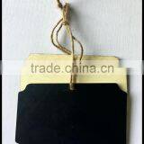 Wood Plant Name Tag With Hanging Rope thumbnail-3