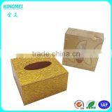 Unique Design Gold Napkin Paper Box Tissue Box Acrylic Organizer for Tissue Paper thumbnail-5
