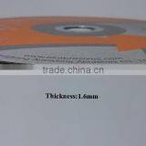 7" 180x1.6x22.2mm Super Thin Flat Resin Bonded Reinforced Inox Cutting Disc thumbnail-5