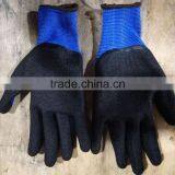 13g Blue Polyester Shell Palm Coated Latex Glove thumbnail-1
