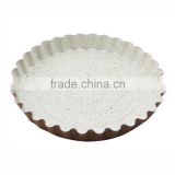 Wave Shape Round Carbon Steel Bread Baking Tray