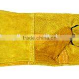 Berrylion Tools Gold Colors Protective Long Working Safety Gloves thumbnail-1