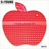 16113 Apple Shape Heat Insulation Silicone Pot Holder thumbnail-1
