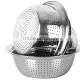 Stainless Steel Fruit Colander Vegetable Filter Strainer thumbnail-4