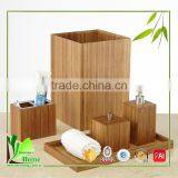 Cheap Bamboo Hotel Bathroom Shower Set thumbnail-1