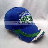 Lightning Serging Embroidered With Stereoscopic Letter Embroidered Longer Brim Sun Hat Baseball Cap thumbnail-3