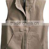 Sandstone Mock-neck Vest, Soft Shell Vest thumbnail-2