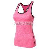 2017 China Custom Wholesale Polyester Ladies Girls Fashion Fitness Tank Tops thumbnail-6