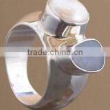 Sterling Silver Gemstone Ring (DTSR 01993) thumbnail-1