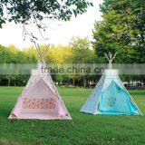 ShiJ Tipi Cotton Canvas Print Kids Teepee Tent thumbnail-6