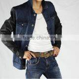 Professional Jeans Manufacturer Patched Mens Jacket thumbnail-1