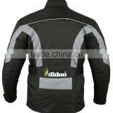 Men's Grey/Black Motorbike Textile Jacket thumbnail-2