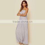 OEM Strapless Maxi Shift Dress With Keyhole One Fits All Plus Size Dresses thumbnail-3