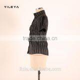 Mini Fashionable Office Style Women Formal Blouse Designs With Metal Decoration thumbnail-2