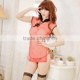 2015 Transparent Sexy Costume Cheongsam thumbnail-2