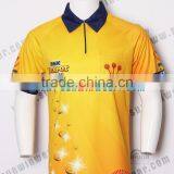 Colorful Custom Dart Jersey / Latest Design Sublimated Dart Shirts/dart Polo T-shirt thumbnail-1