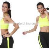 Beautiful Fluorescence Slim Fitness Yoga Clothes 88% Polyester + 15% Spandex Fitness Sportwear Yoga Suit in Guangzhou thumbnail-5
