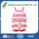 Baby Girls 1-piece Applique Snap-Up Romper thumbnail-2