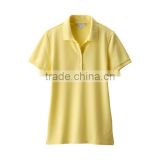 plain casual polo t shirt for lady china supplier