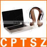 Wooden Headphone Holder Hanger Headset Frame Stand Headset Holder Support Frame thumbnail-3