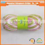 Knitting Yarns China Factory Direct Wholesale Oeko Tex Certified 100% Acrylic Knitting Tape Yarn With High Quality but Low Price thumbnail-2