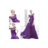 Sell Luxury Elegant Evening Party Gowns,purple Beading Evening Party Gowns,empire Beading Evening Party Gowns 80569 thumbnail-1