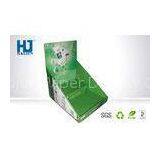 Eco - Friendly Paper Cardboard Countertop Display Boxes For Facial Cleanser Advertising