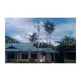 Low Speed Wind Solar Hybrid Street Light System 300W Wind Turbine For Villa