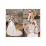 Beaded Wedding Dresses for Autumn thumbnail-1