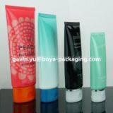 flip cap silk screen plastic tube packaging personal care