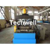 16 Steps Forming Station Cable Tray Profile / Cable Ladder Roll Forming Machine
