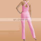 Women's Fitness Long Pants Yoga Vest Suits thumbnail-6
