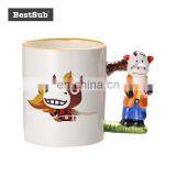 Sublimation Wholesale 11oz Animal Mugs-Horse With Box B1DW-07W