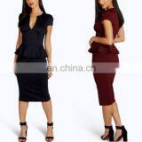 Lady Check Dress Long Sleeve Plaid Flannel Shirt Dress With Drawstring Waist thumbnail-1