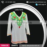 2017 Latest Collection Cotton Tunic Style Women Ladies Kurti thumbnail-2