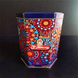 Heart Cake Tin With Clear Top Lids Colored Storage Tin Box thumbnail-4