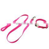 Nylon Collar and Leash Set Factory Price Dog Collar and Leash Simple Design and Color thumbnail-3