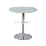 High Quality Clear Round Small Stand Glass Table Top thumbnail-3