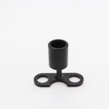 cnc machining laser welding assembly black metal sheet stamping welding parts