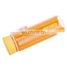 2021 Customized Water Bottle With Holder 400ml Plastic Drink Bottle Summer New Product Red Earth Tritan Material Eco Friendly