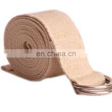 Indian Made 100% Cotton High Quality Custom Yoga Strap Belt thumbnail-3