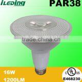 1200lm 16W UL ETL Certificate Dimmable PAR38 LED Lights thumbnail-1