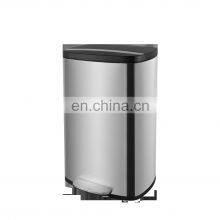 Новый дизайн, роскошная большая мусорка с мягким закрытием, 50-литровая мусорная корзина с педалью thumbnail-2