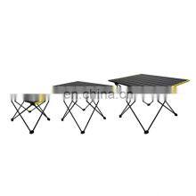 Wholesale Outdoor Portable Furniture Picnic Camping Aluminum Alloy Small Folding Picnic Dining Table